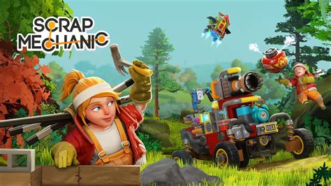  Scrap Mechanic: Uma Aventura Mecânica com um Toque de Loucura Robótica!